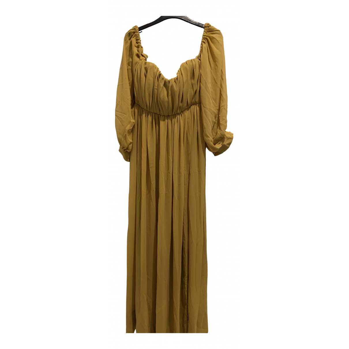 Maxi dress House of CB Yellow size 10 